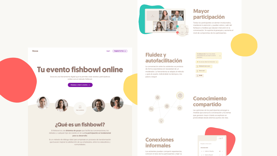 Stooa, desarrollo Agile de una herramienta de fishbowls