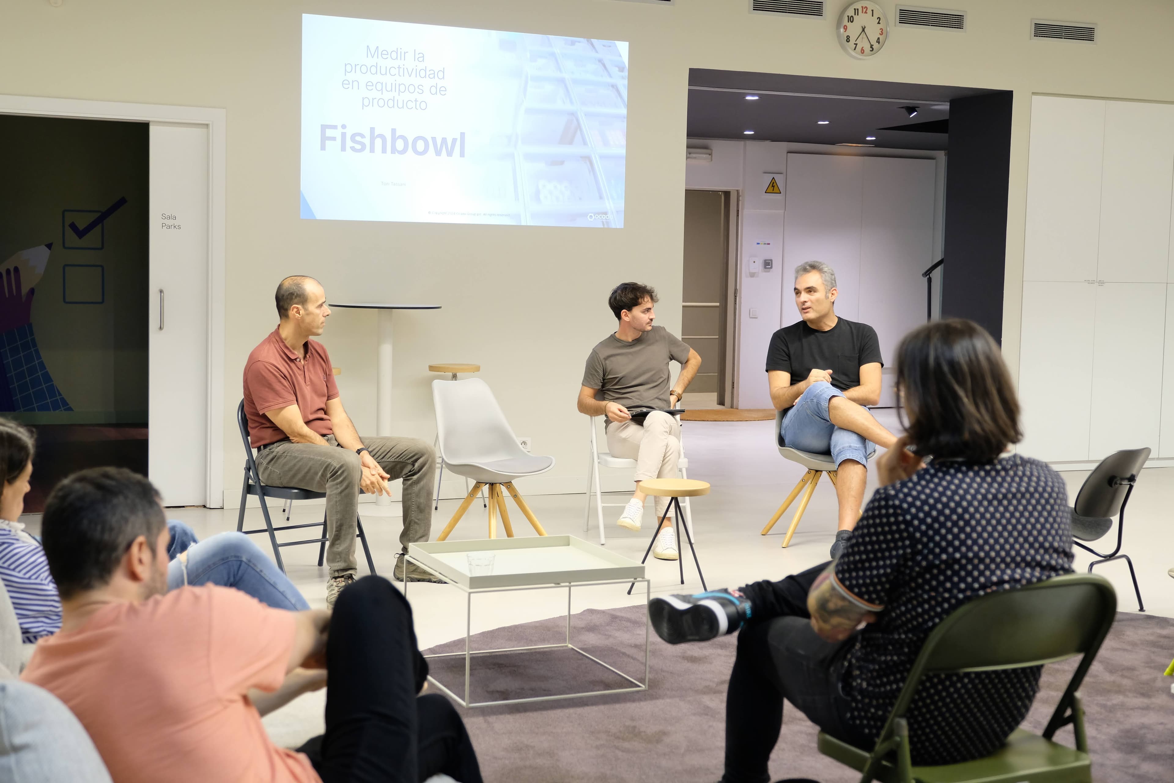 Runroom LAB Medir la productividad en equipos de producto fishbowl