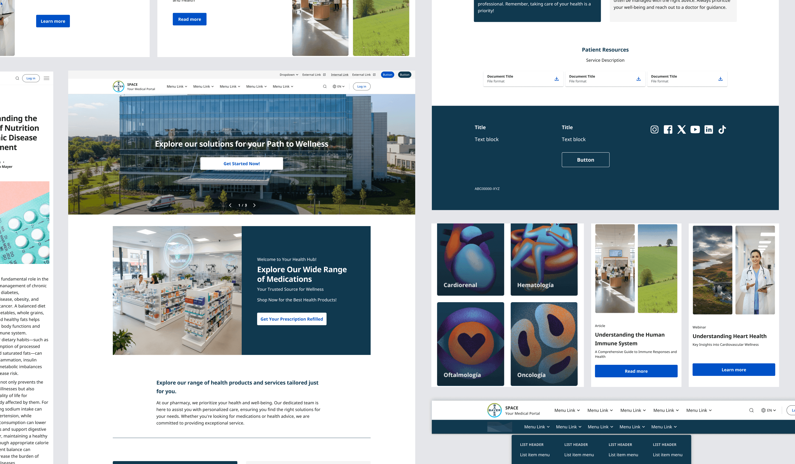 Bayer Design System: coherencia global, flexibilidad local