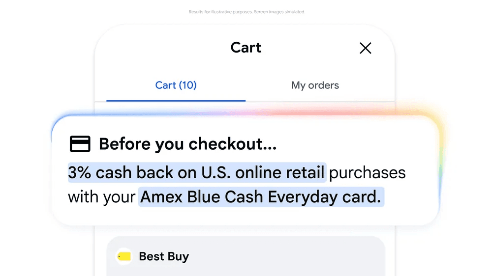 Universal Cart Before checkout Google