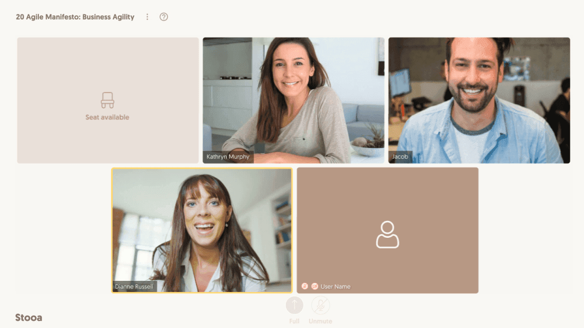 Stooa, desarrollo Agile de una herramienta de fishbowls