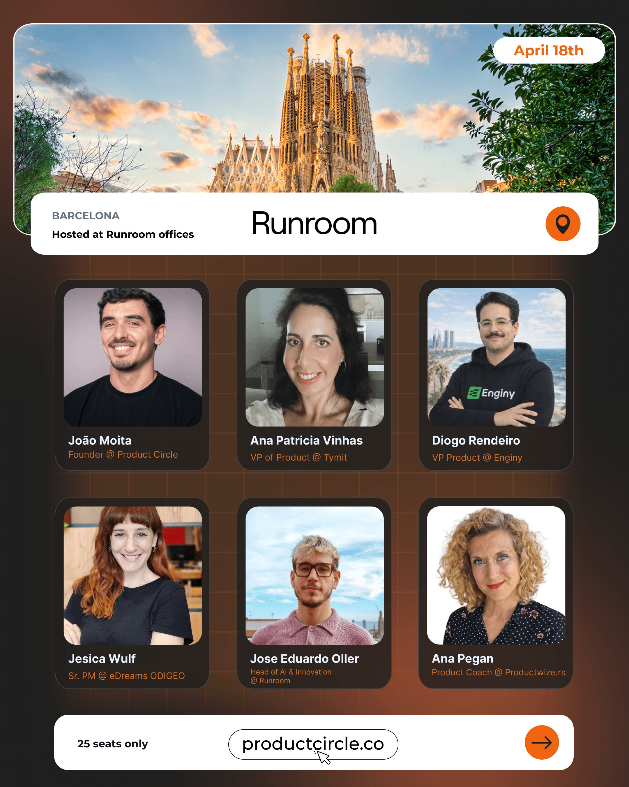 BUILDERS CIRCLE · BARCELONA Become the PM that won't be replaced in the AI Era