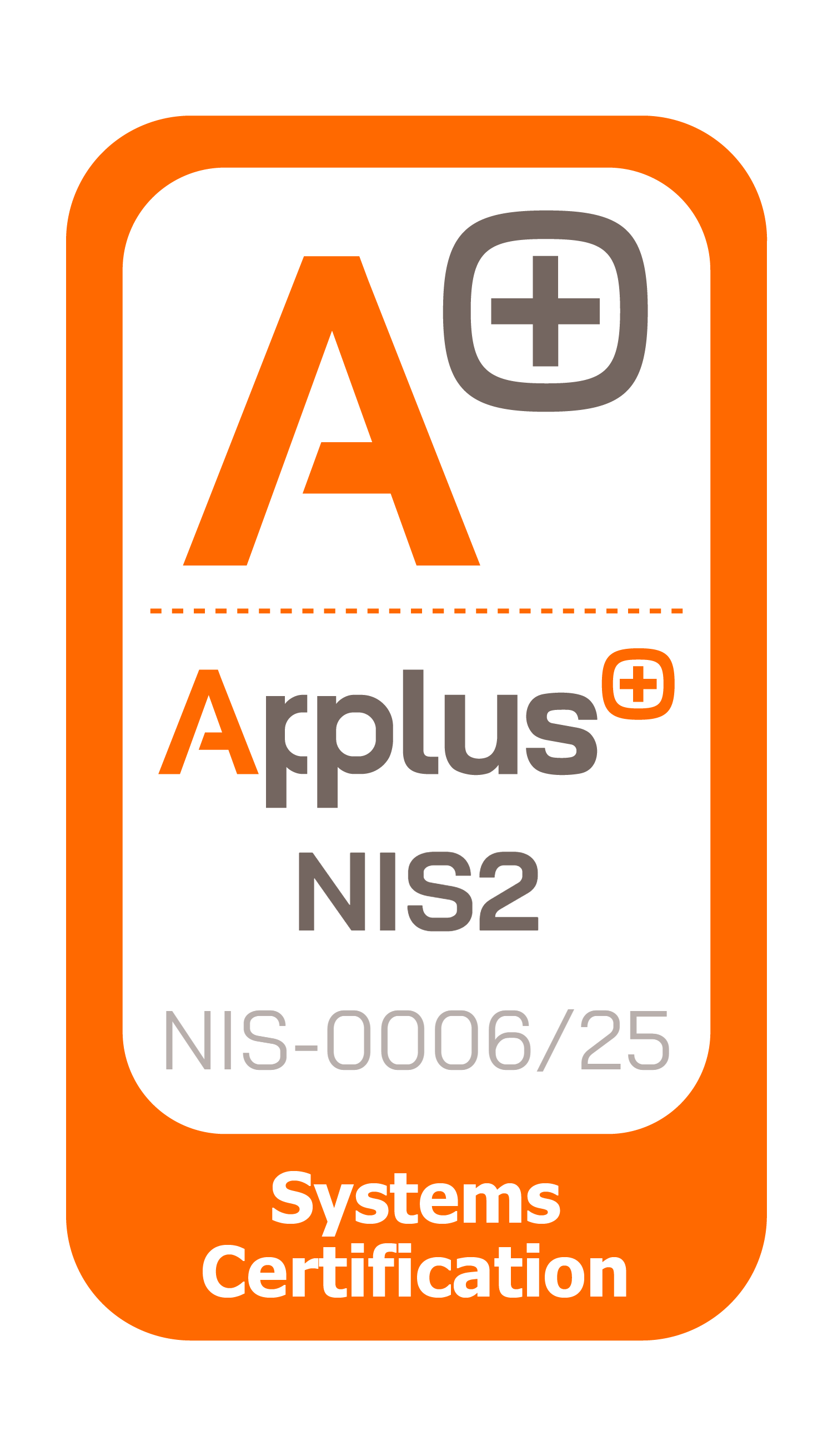 Logo de la certificación NIS 2 (Network and Information Security)